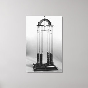 Voltaic pile made for Jacques Alexandre Charles Canvas Print