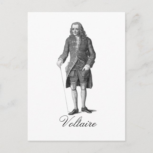 Voltaire Postcard (Front)