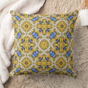 Volume eleven's kaleidoscope art eighteen cushion