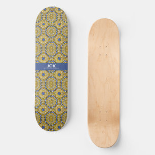 Volume eleven's kaleidoscope art thirteen skateboard
