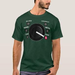 Volume Knob Guitar Amp Metal Insane T-Shirt