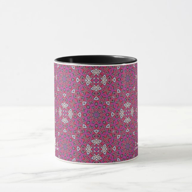 Volume nine's kaleidoscope art eighteen mug (Center)