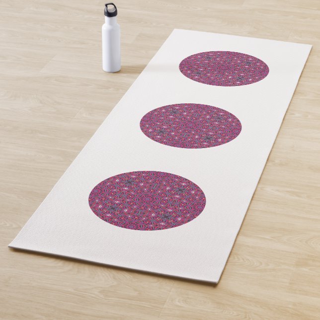 Volume nine's kaleidoscope art four yoga mat (In Situ)