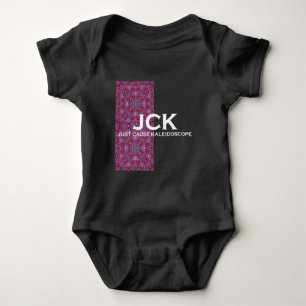 Volume nine's kaleidoscope art one baby bodysuit