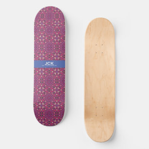 Volume nine's kaleidoscope art thirteen skateboard