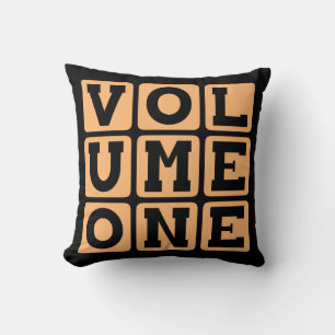 Volume One, First Volume Cushion