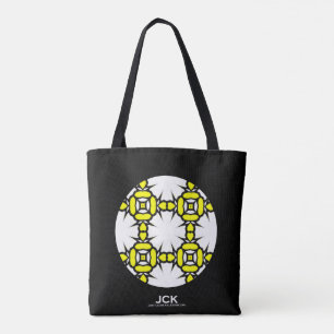 Volume one's kaleidoscope art fifty-five tote bag