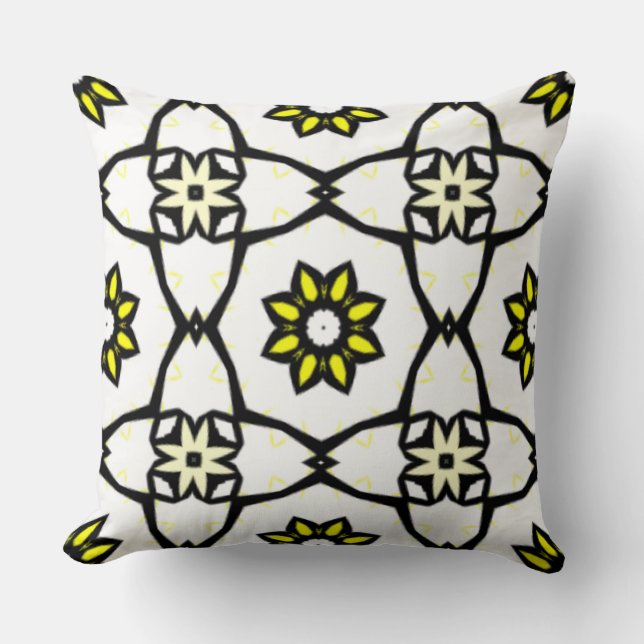 Volume one's kaleidoscope art six cushion (Front)
