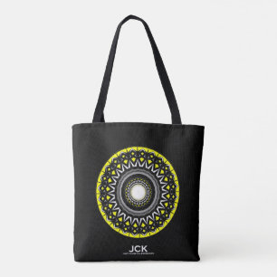 Volume one's kaleidoscope art twelve tote bag