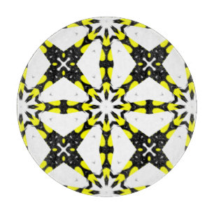 Volume one's kaleidoscope art two cutting board