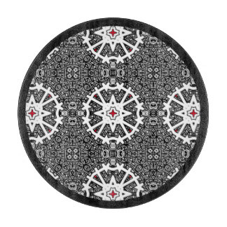 Volume sixteen's kaleidoscope art eighteen cutting board