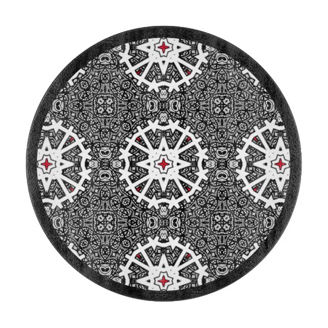 Volume sixteen's kaleidoscope art eighteen cutting board (Front)