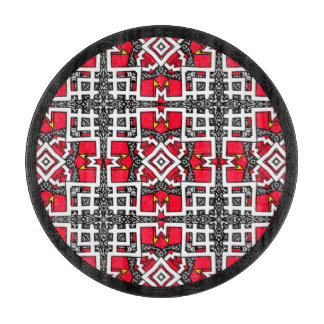 Volume sixteen's kaleidoscope art fifteen cutting board