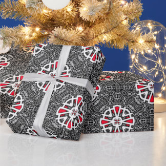 Volume sixteen's kaleidoscope art one wrapping paper
