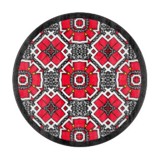 Volume sixteen's kaleidoscope art seven cutting board