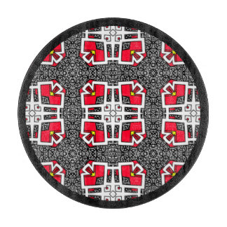 Volume sixteen's kaleidoscope art sixteen cutting board