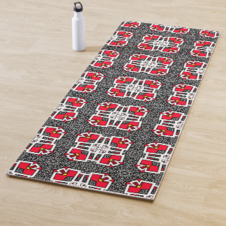 Volume sixteen's kaleidoscope art thirty-one yoga mat