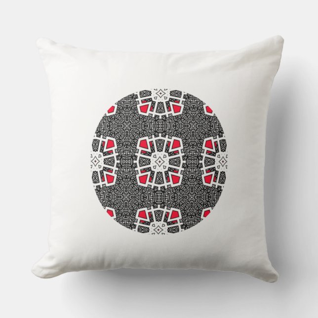 Volume sixteen's kaleidoscope art thirty-three cushion (Front)