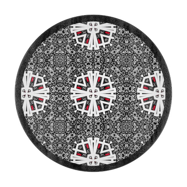 Volume sixteen's kaleidoscope art twenty cutting board (Front)