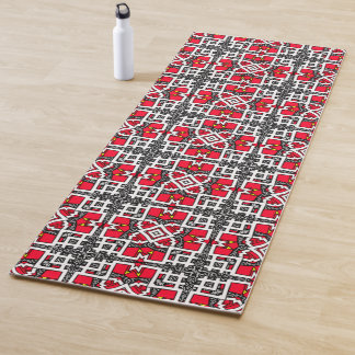 Volume sixteen's kaleidoscope art twenty-nine yoga mat
