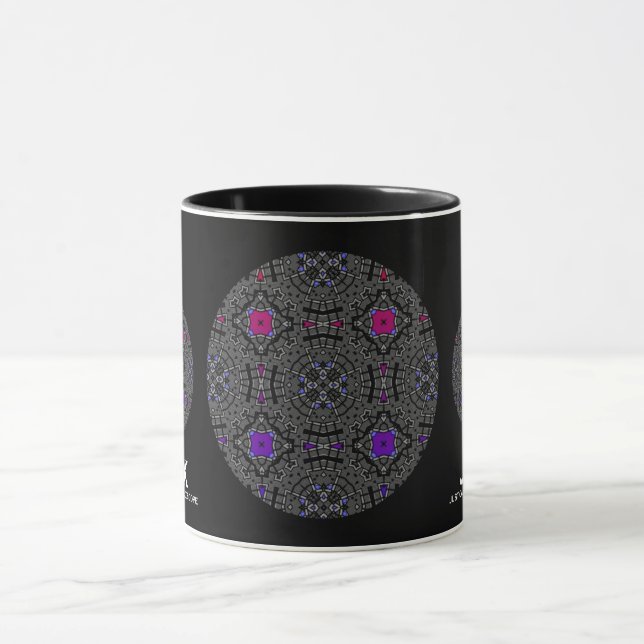 Volume thirteen's kaleidoscope art forty-one mug (Center)
