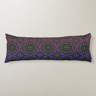 Volume thirteen's kaleidoscope art seventeen body cushion
