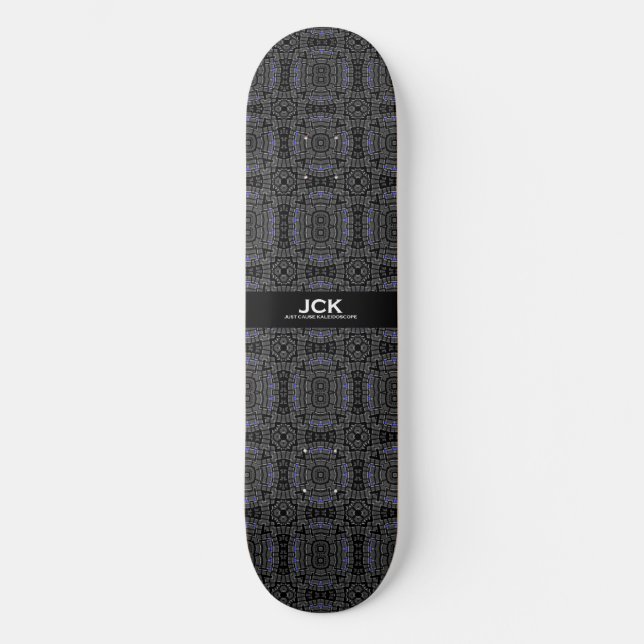 Volume thirteen's kaleidoscope art ten skateboard (Front)