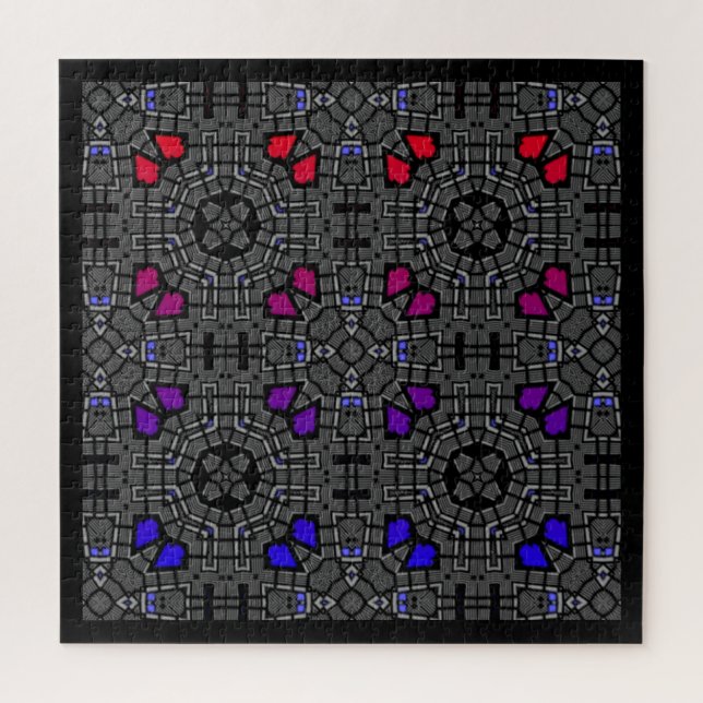 Volume thirteen's kaleidoscope art twenty jigsaw puzzle (Vertical)