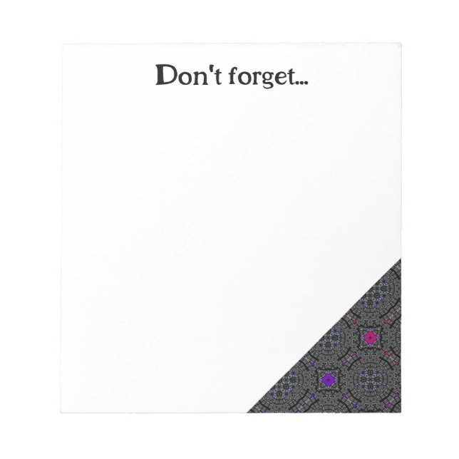 Volume thirteen's kaleidoscope art twenty-one notepad (Front)