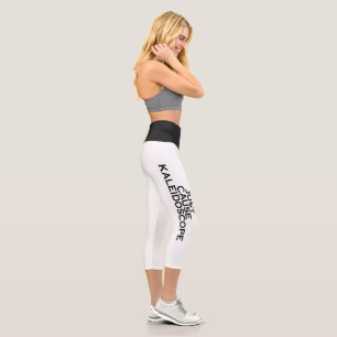Volume thirteen's kaleidoscope art twenty-three capri leggings