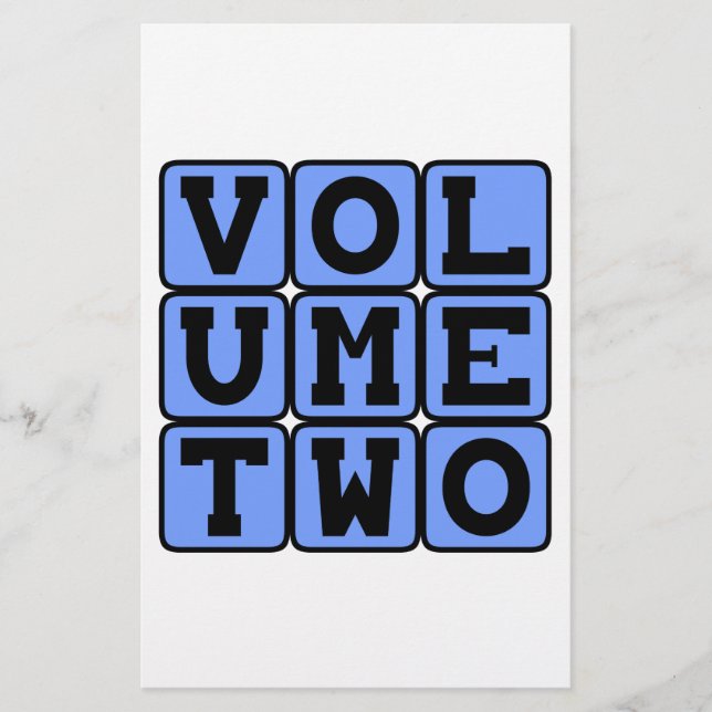 Volume Two, Second Volume (Front)