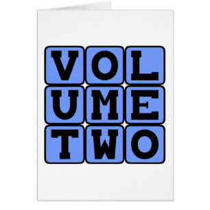 Volume Two, Second Volume