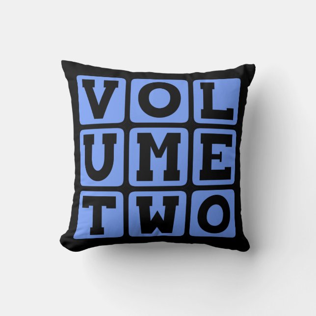 Volume Two, Second Volume Cushion (Front)
