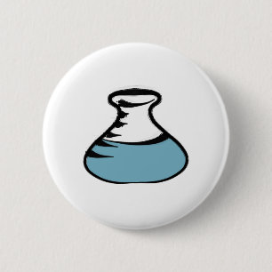Volumetric Flask 6 Cm Round Badge