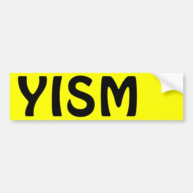 Voluntarism Bumper Sticker (Front)
