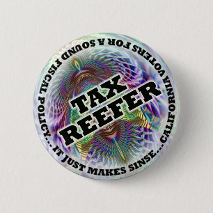 Voluntary TAX, let Smokers Pay... 6 Cm Round Badge