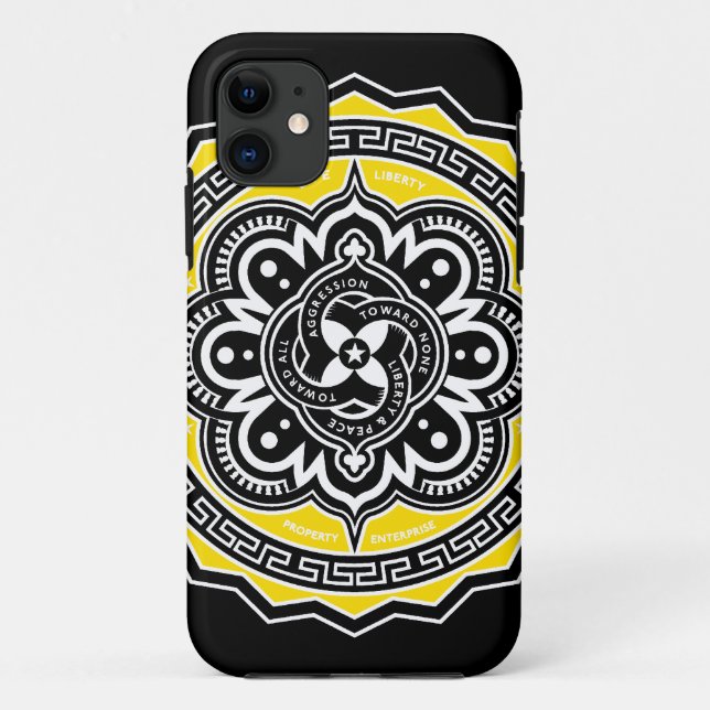 Voluntaryist iPhone Cases (Back)