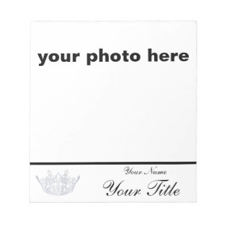 Volunteer America Pageant autograph pad - custom