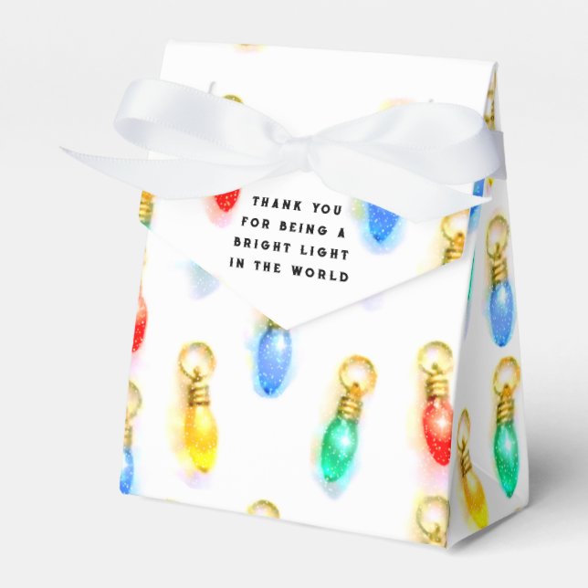 Volunteer Appreciation Favour Box (Front Side)