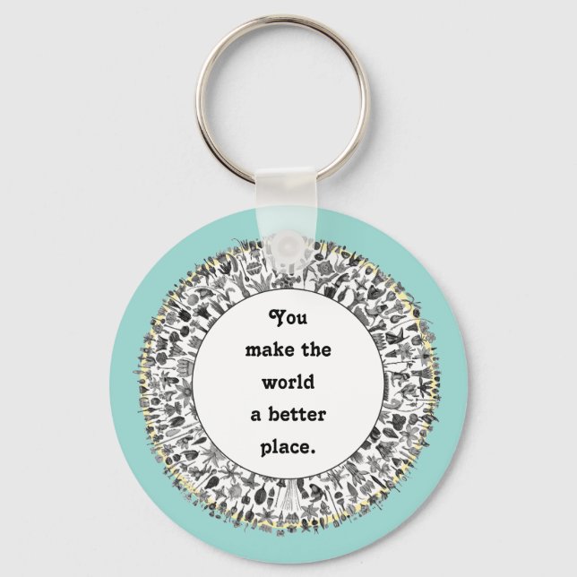 Volunteer Appreciation Gifts Key Ring (Front)