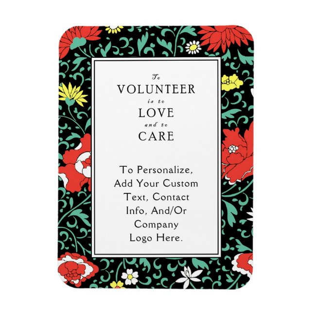 volunteer appreciation magnets (Vertical)