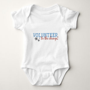 Volunteer Be The Change Baby Bodysuit