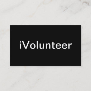 Volunteer Business Card