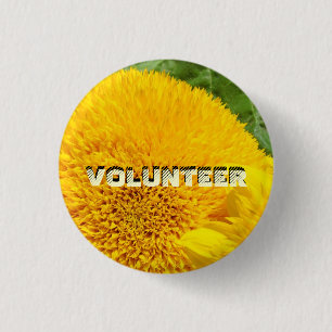 VOLUNTEER buttons Charity Non-Profit Events