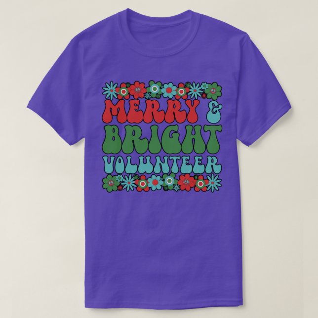 Volunteer Christmas Volunteering Xmas Gifts  1  T-Shirt (Design Front)