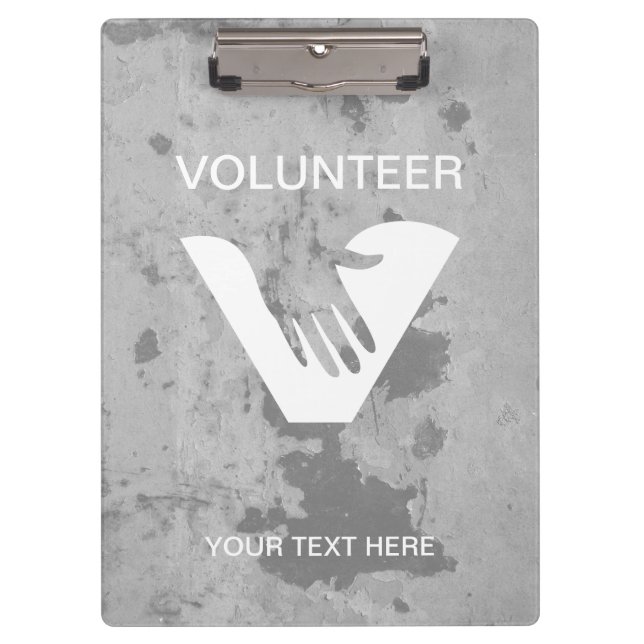 Volunteer Clipboard (Front)