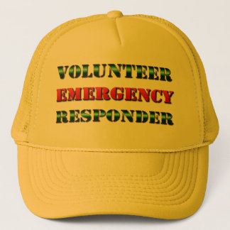 Volunteer Emergency Responder Trucker Hat