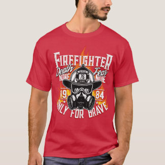 Volunteer Fire Brigade Firefighter Gift T-Shirt