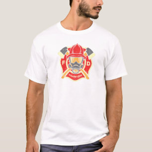 Volunteer Fire Department Fireman Firefighter T-Shirt
