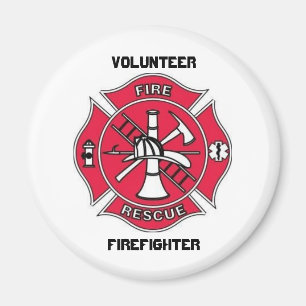 Volunteer Firefighter Magnet